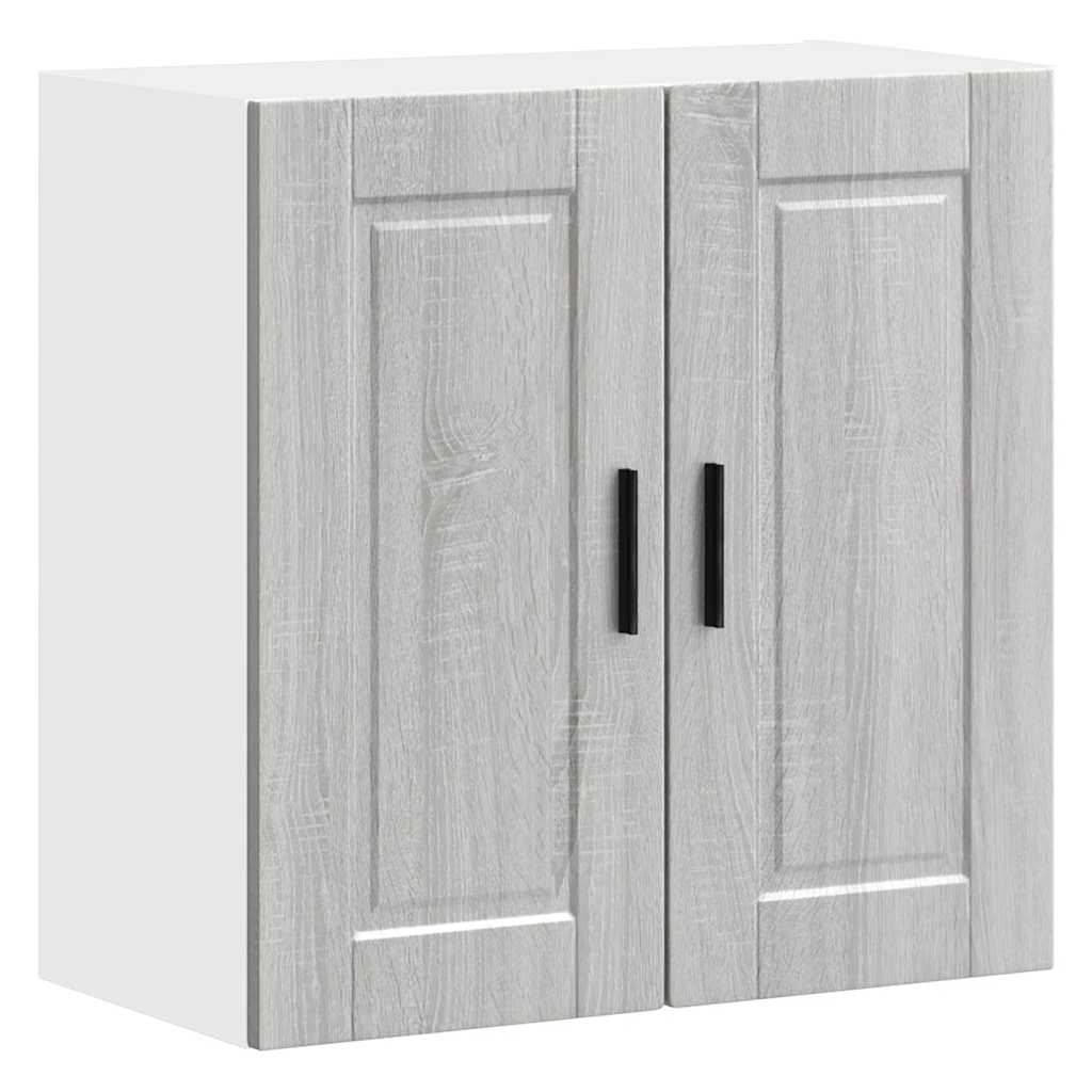 vidaXL Küchen-Hängeschrank Porto Grau Sonoma Holzwerkstoff