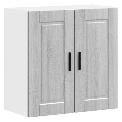 vidaXL Küchen-Hängeschrank Porto Grau Sonoma Holzwerkstoff