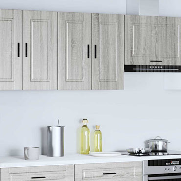 vidaXL Küchen-Hängeschrank Porto Grau Sonoma Holzwerkstoff