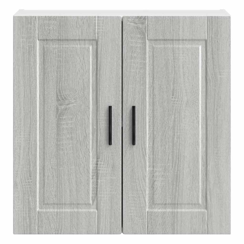 vidaXL Küchen-Hängeschrank Porto Grau Sonoma Holzwerkstoff