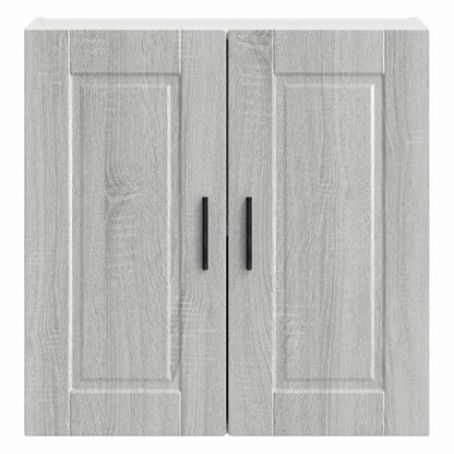vidaXL Küchen-Hängeschrank Porto Grau Sonoma Holzwerkstoff