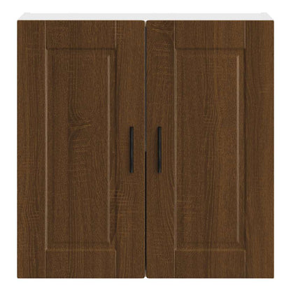 vidaXL Küchen-Hängeschrank Porto Braun Eichen-Optik Holzwerkstoff