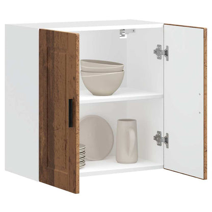 vidaXL Meuble haut de cuisine Porto effet bois vieilli, bois d'ingénierie