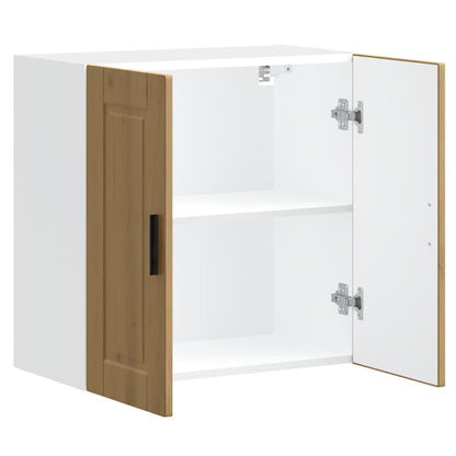 vidaXL Küchen-Hängeschrank Porto Artisan-Eiche Holzwerkstoff