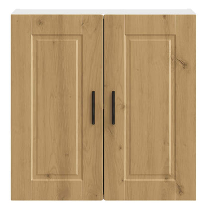 vidaXL Küchen-Hängeschrank Porto Artisan-Eiche Holzwerkstoff