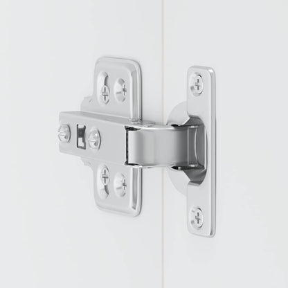 vidaXL Meuble haut de cuisine Porto blanc brillant en bois d'ingénierie