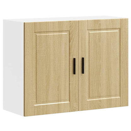 vidaXL Meuble haut de cuisine Porto Chêne Sonoma en bois d'ingénierie