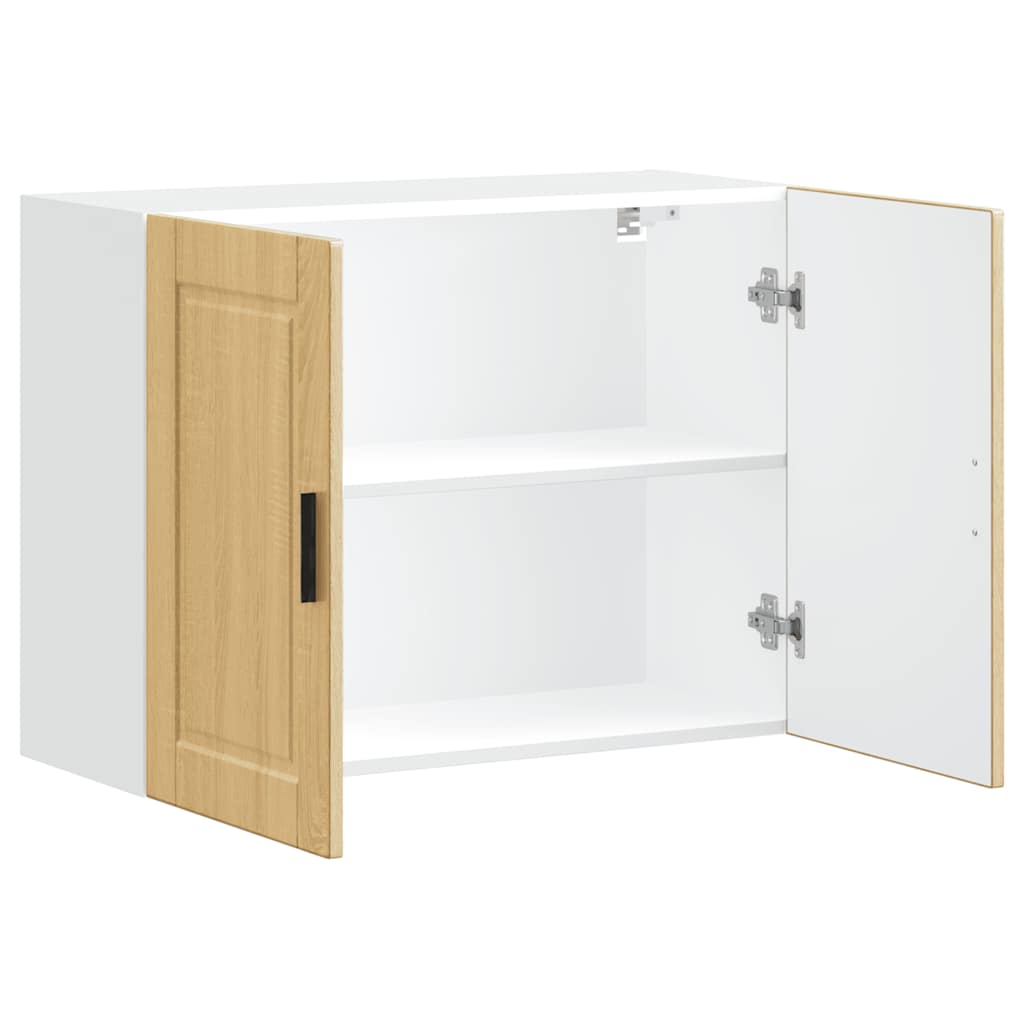 vidaXL Meuble haut de cuisine Porto Chêne Sonoma en bois d'ingénierie