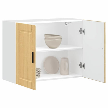vidaXL Meuble haut de cuisine Porto Chêne Sonoma en bois d'ingénierie