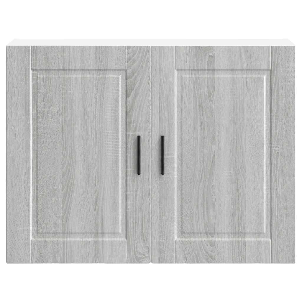 vidaXL Küchen-Hängeschrank Porto Grau Sonoma Holzwerkstoff