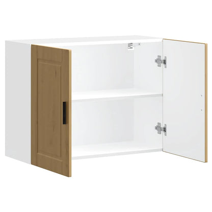 vidaXL Meuble haut de cuisine Porto Chêne Artisan Bois d'ingénierie
