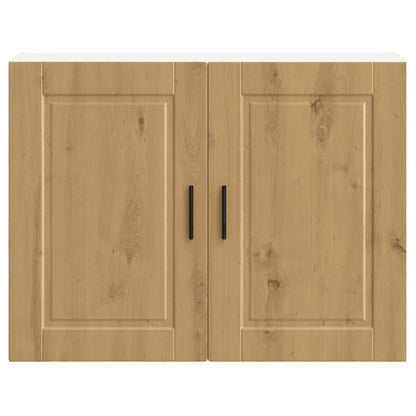 vidaXL Meuble haut de cuisine Porto Chêne Artisan Bois d'ingénierie