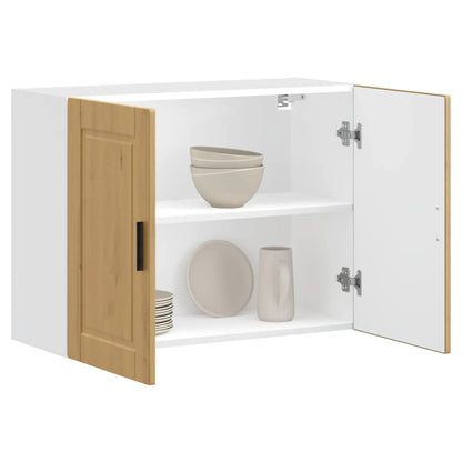 vidaXL Meuble haut de cuisine Porto Chêne Artisan Bois d'ingénierie
