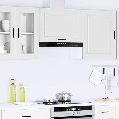 vidaXL Armoire haute de cuisine Porto Blanc Bois d'ingénierie