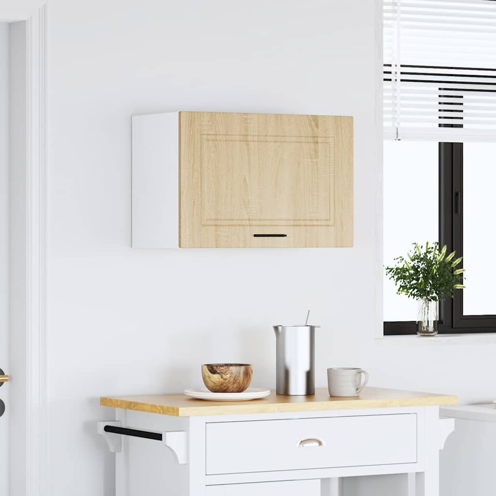 vidaXL Armoire haute de cuisine Porto chêne Sonoma en bois d'ingénierie