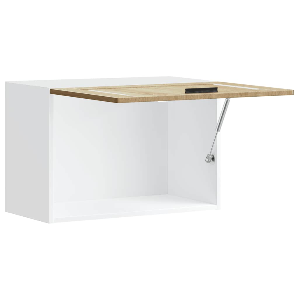 vidaXL Armoire haute de cuisine Porto chêne Sonoma en bois d'ingénierie