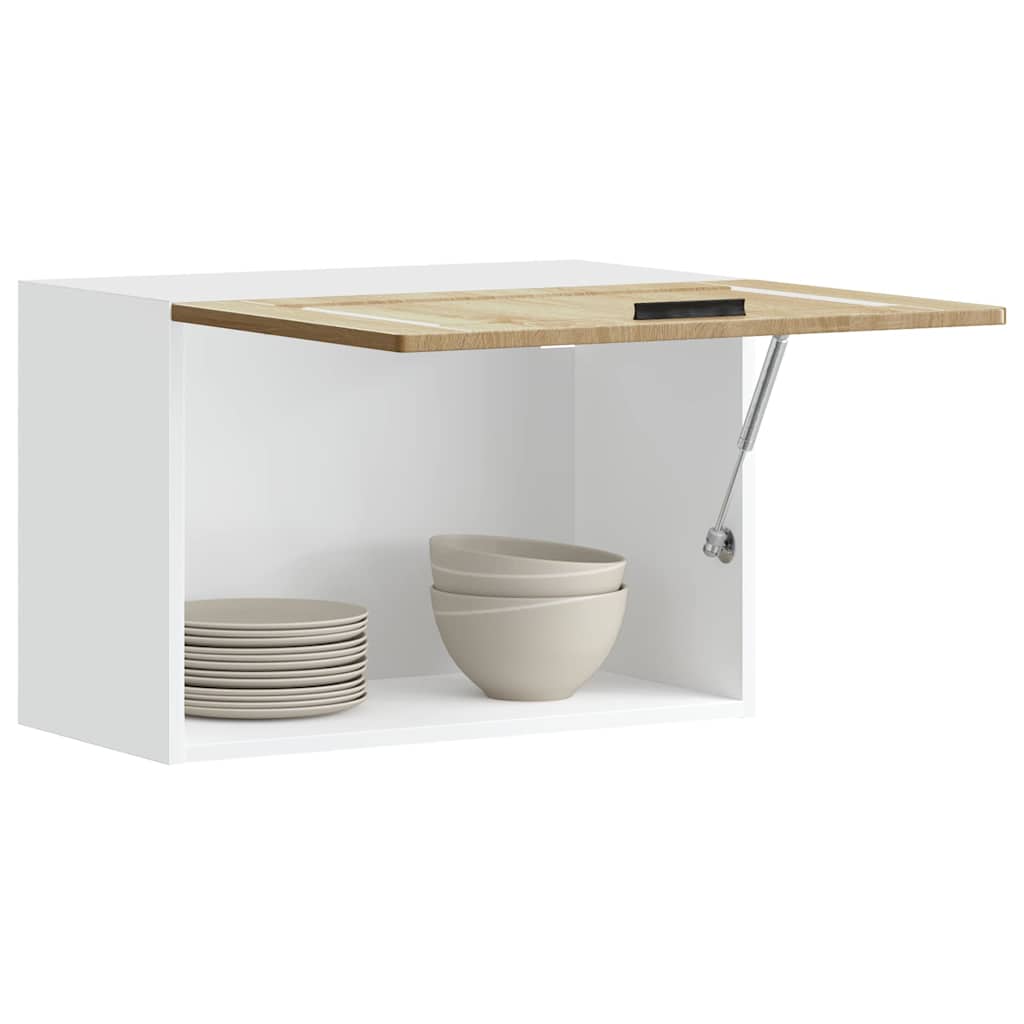 vidaXL Armoire haute de cuisine Porto chêne Sonoma en bois d'ingénierie
