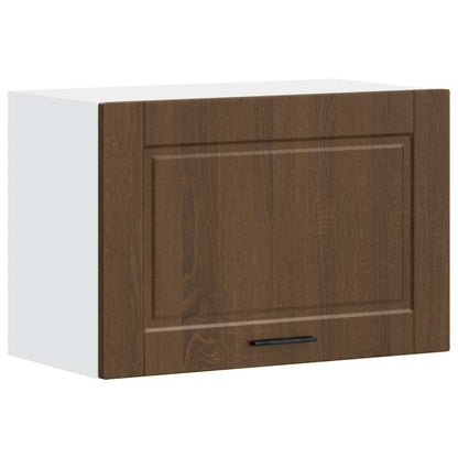 vidaXL Küchen-Hängeschrank Porto Braun Eichen-Optik Holzwerkstoff