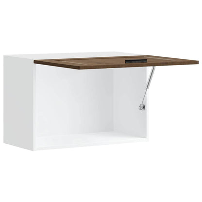 vidaXL Küchen-Hängeschrank Porto Braun Eichen-Optik Holzwerkstoff