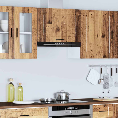 vidaXL Küchen-Hängeschrank Porto Altholz-Optik Holzwerkstoff