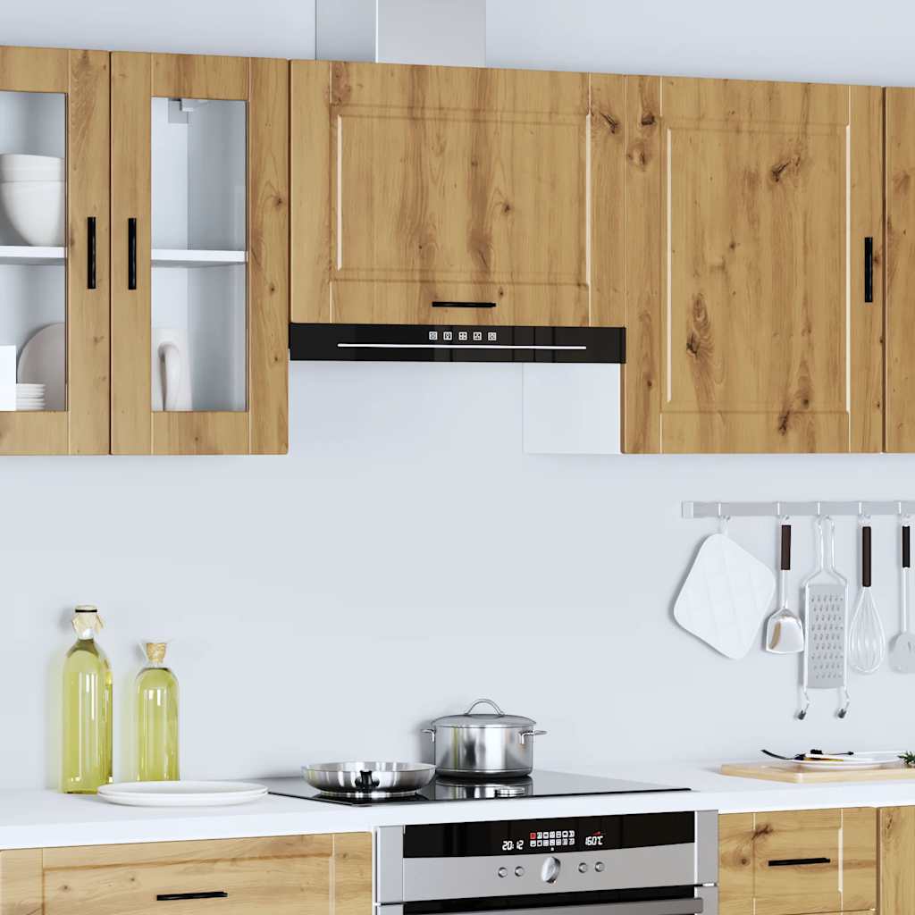 vidaXL Küchen-Hängeschrank Porto Artisan-Eiche Holzwerkstoff