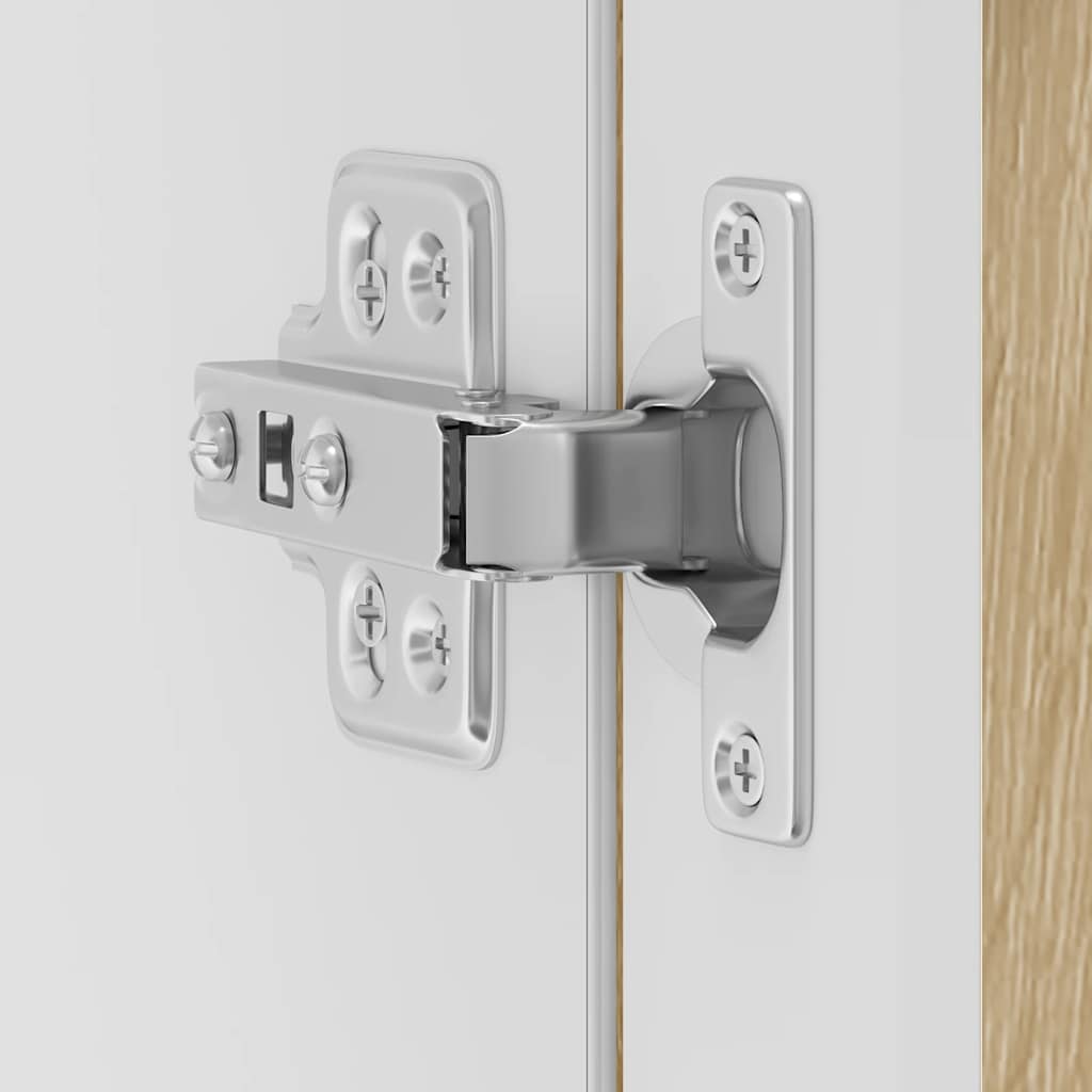 vidaXL Küchen-Hängeschrank mit Glastür Porto Sonoma-Eiche