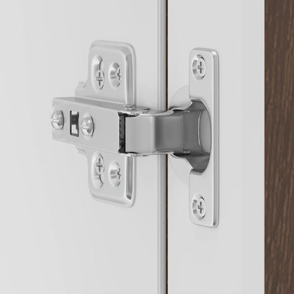 Küchen-Hängeschrank mit Glastür Porto Braun Eichen-Optik