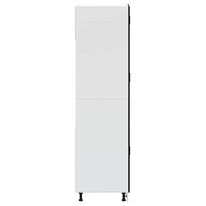 Küchenschrank Porto Schwarz Holzwerkstoff