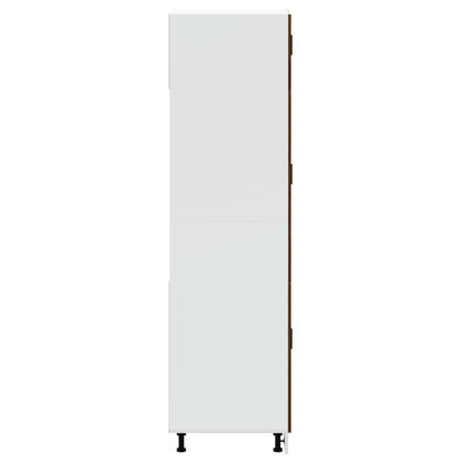 Küchenschrank Porto Braun Eichen-Optik Holzwerkstoff