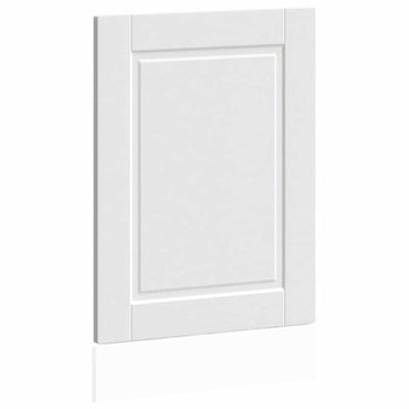 vidaXL Geschirrspülerblende Porto Weiß 45x1,5x67 cm Holzwerkstoff