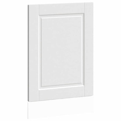 vidaXL Geschirrspülerblende Porto Weiß 45x1,5x67 cm Holzwerkstoff