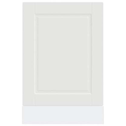 vidaXL Geschirrspülerblende Porto Weiß 45x1,5x67 cm Holzwerkstoff