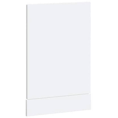 vidaXL Geschirrspülerblende Porto Weiß 45x1,5x67 cm Holzwerkstoff