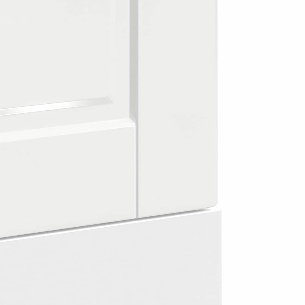 Geschirrspülerblende Porto Hochglanz-Weiß 45x1,5x67 cm