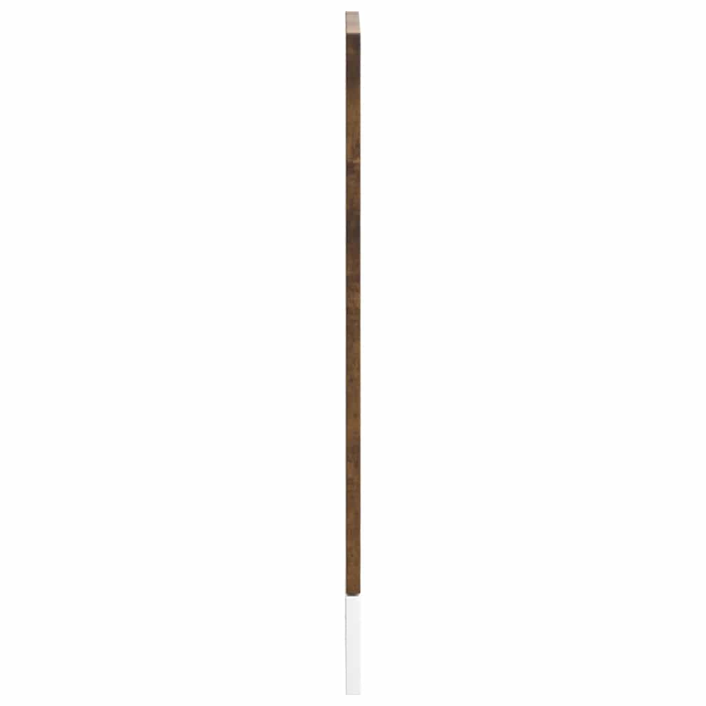 vidaXL Façade de lave-vaisselle Porto en chêne fumé 45 x 1,5 x 67 cm