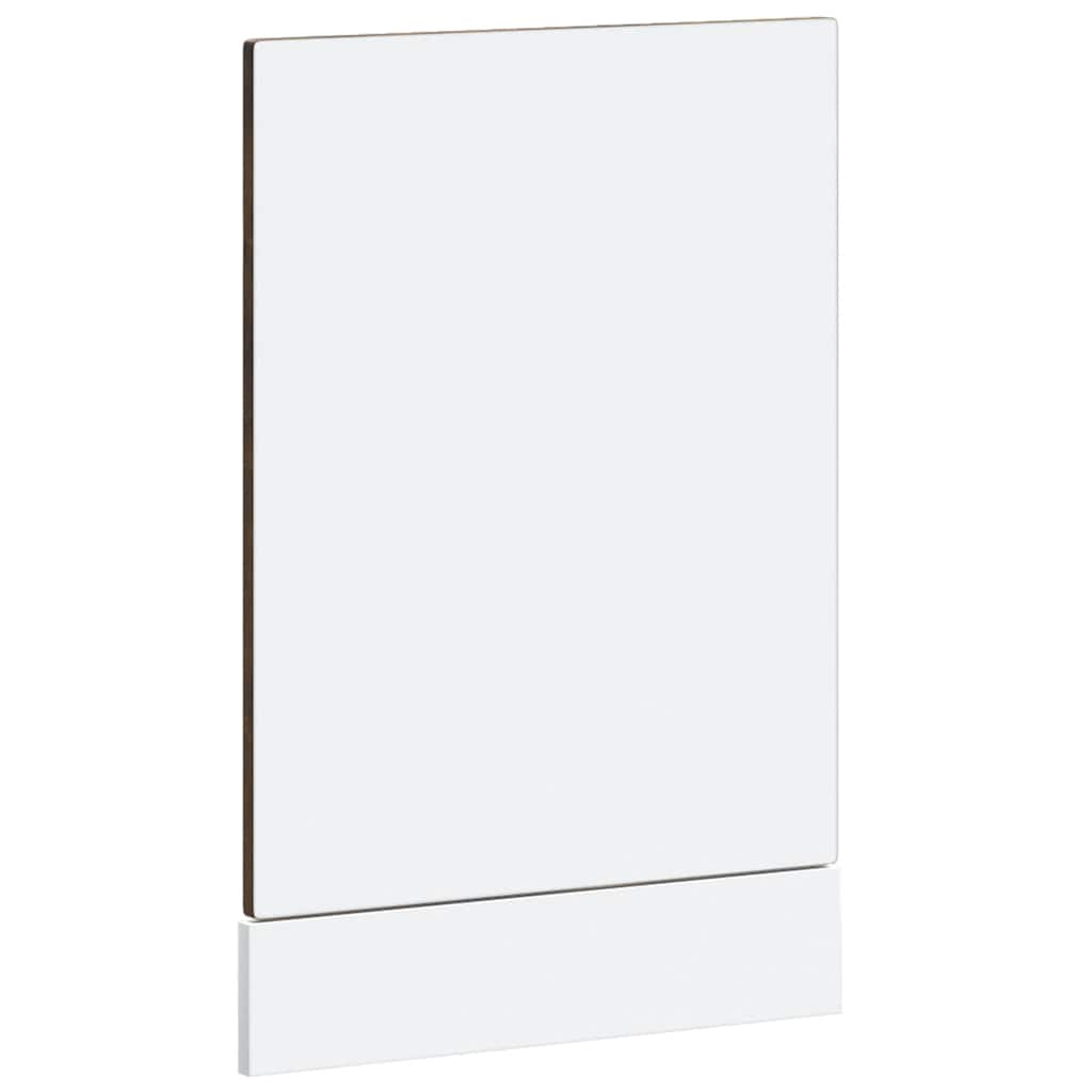 vidaXL Façade de lave-vaisselle Porto en chêne fumé 45 x 1,5 x 67 cm