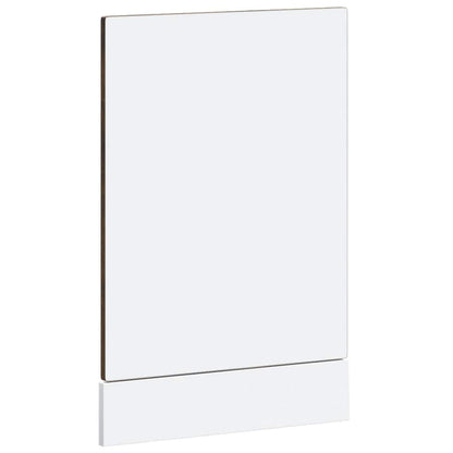 vidaXL Façade de lave-vaisselle Porto en chêne fumé 45 x 1,5 x 67 cm