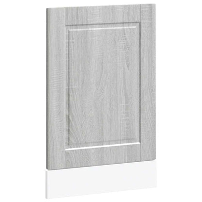 vidaXL Geschirrspülerblende Porto Grau Sonoma 45x1,5x67 cm