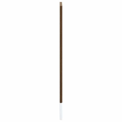 vidaXL Geschirrspülerblende Porto Braun Eichen-Optik 45x1,5x67 cm