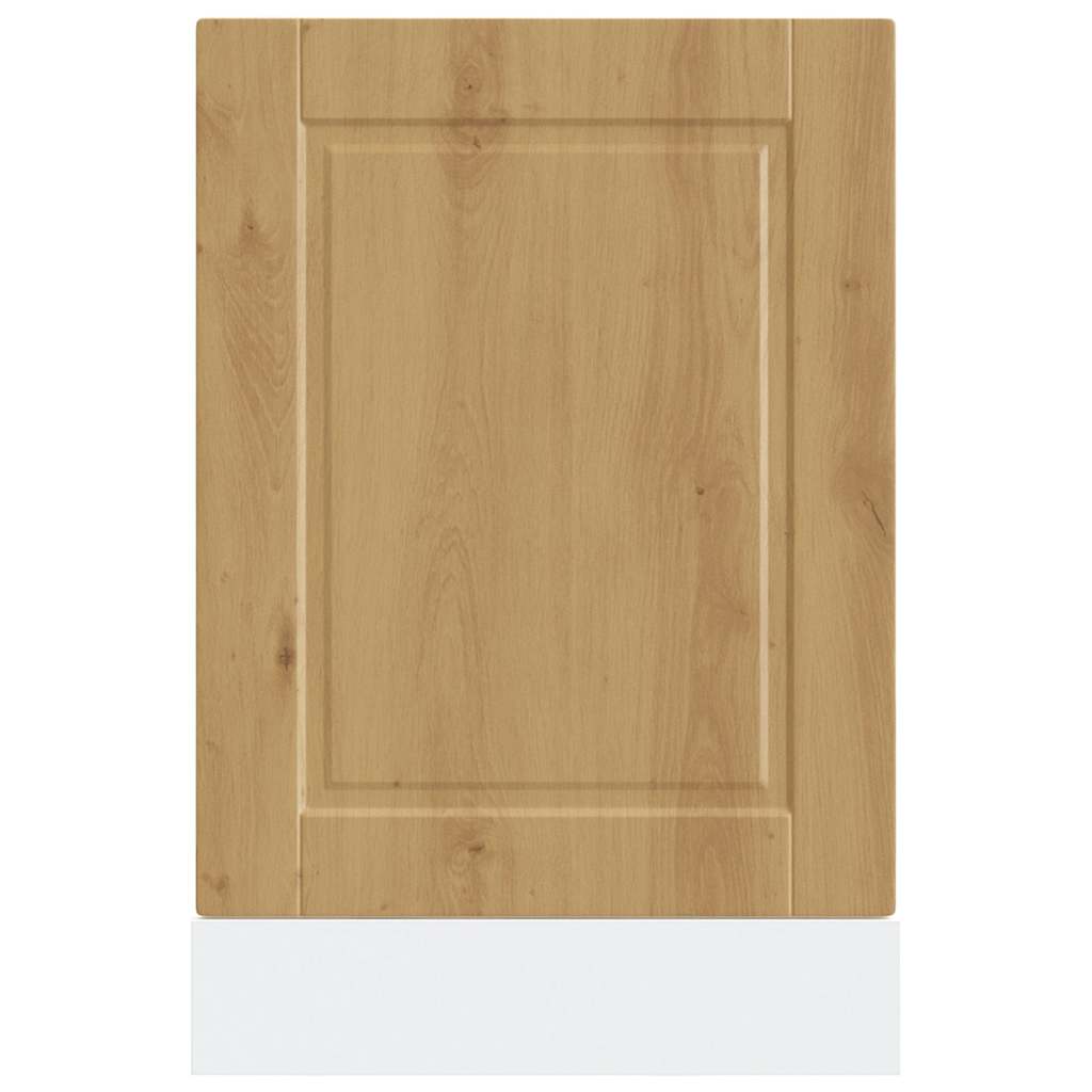 vidaXL Façade de lave-vaisselle Porto en chêne artisan 45x1,5x67 cm