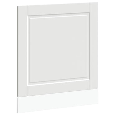 vidaXL Geschirrspülerblende Porto Weiß 60x1,5x67 cm Holzwerkstoff