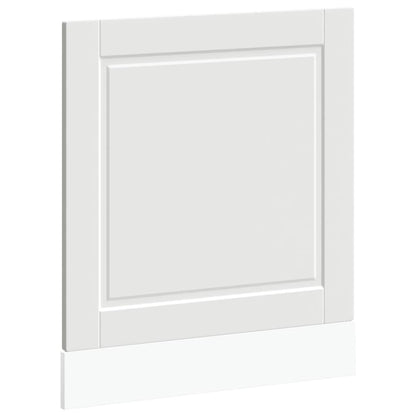 vidaXL Geschirrspülerblende Porto Weiß 60x1,5x67 cm Holzwerkstoff