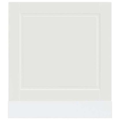 vidaXL Geschirrspülerblende Porto Weiß 60x1,5x67 cm Holzwerkstoff