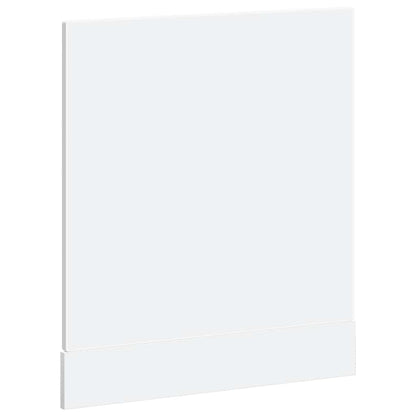vidaXL Geschirrspülerblende Porto Weiß 60x1,5x67 cm Holzwerkstoff