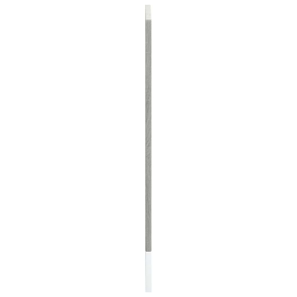 vidaXL Geschirrspülerblende Porto Grau Sonoma 60x1,5x67 cm