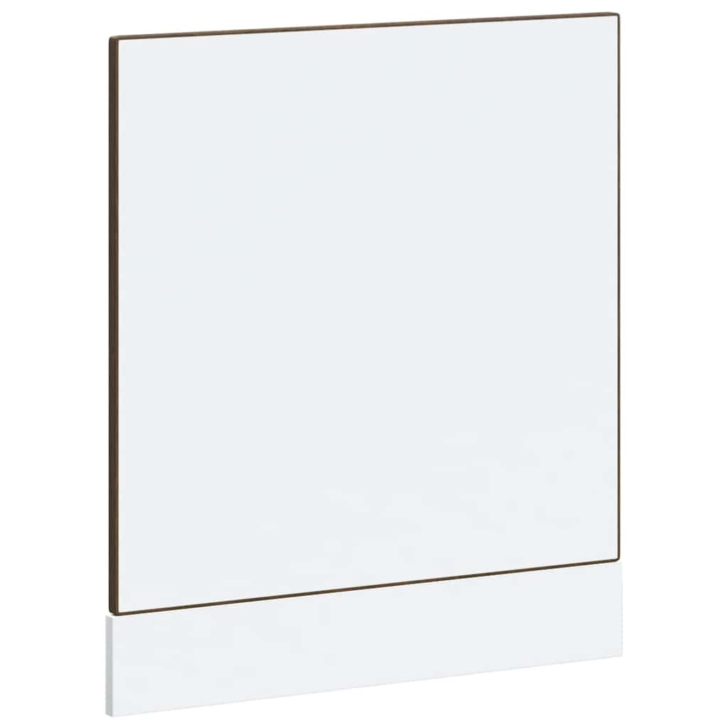 vidaXL Habillage de lave-vaisselle Porto aspect chêne marron 60x1,5x67 cm