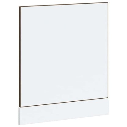 vidaXL Habillage de lave-vaisselle Porto aspect chêne marron 60x1,5x67 cm