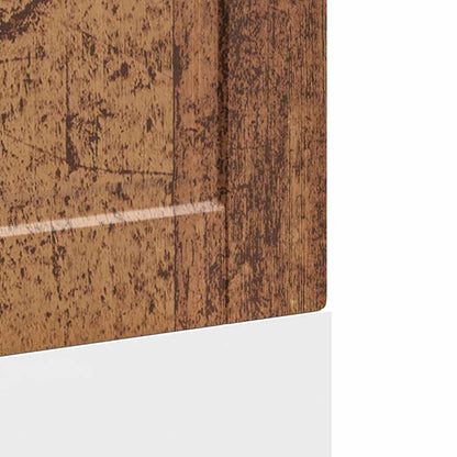 vidaXL Geschirrspülerblende Porto Altholz-Optik 60x1,5x67 cm