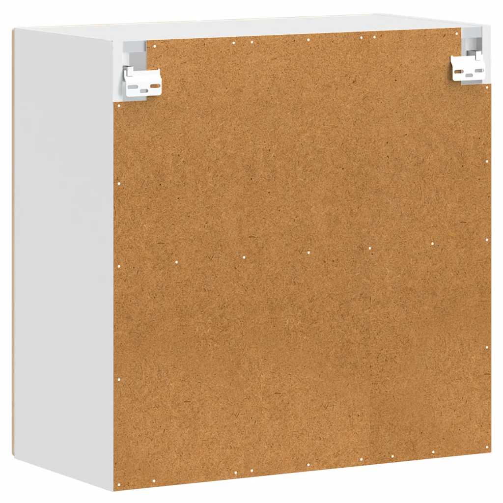 vidaXL Küchen-Hängeschrank mit Glastür Porto Artisan-Eiche