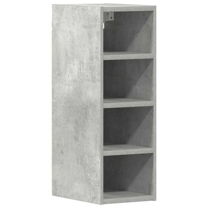 vidaXL Hängeschrank Riga Betongrau 20x29,5x60 cm Holzwerkstoff